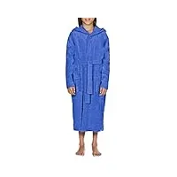 arena jeunesse, mixte jr peignoir junior core soft robe, bleu roi/blanc, 43812 eu