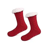 zzzyw super longue couverture en peluche avec manches hiver hiver sweat-shirt pull's pull's laine géant de laine la télé couverture (color : socks red)