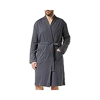 calvin klein robe 000nm2237e peignoirs, gris (sleek grey), l-xl homme
