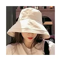 mgwye chapeau de pêcheur femme Été cent prendre chapeau de soleil section mince couverture visage chapeau de soleil chapeau de soleil