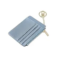 multi-carte carte sac bus carte couverture couleur sac à main carte sac sac à main pince à billets portable portefeuille carte clip (d, as show)