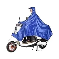 poncho de pluie, imperméable à l'eau vélo vélo vélo cape de pluie poncho à capuche coupe-vent manteau de pluie mobilité scooter couverture