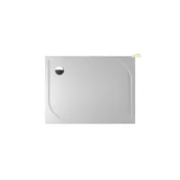 receveur de douche rectangulaire en marbre riho kolping db33 80x120x3 cm - sans tablier db33