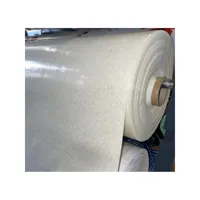 nappe bulgommes imprimée paillettes - au mètre - 140 x 240 cm - blanc.