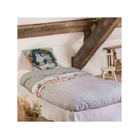 parure de lit enfant jardinage 240x220 cm