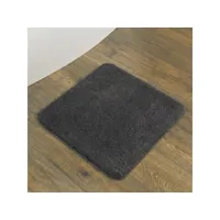 sealskin tapis de bain angora 60x60 cm gris