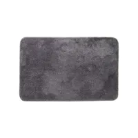 sealskin tapis de bain angora 60x90 cm gris