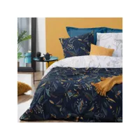 parure de lit en percale de coton au style nature 240 x 220 cm