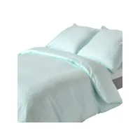 homescapes parure de lit bleu 100% coton egyptien 330 fils 240 x 220 cm bl1219g