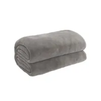 vidaxl couverture lestée avec housse gris 200x220 cm 9 kg tissu