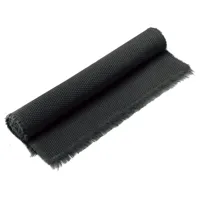 tapis de bain uni elly noir 54 x 110