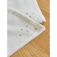serviette de table coton/lin par lot de 4