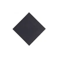 serviette de table generique serviette ouate 3 plis noire 330 mm - duni - carton de 1000 pièces