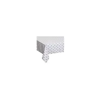 nappe de table atmosphera créateur d'intérieur - nappe antitache à motifs hindi 140x240cm gris