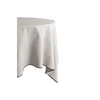nappe de table vent du sud - nappe en coton teint lavé - naturel - 160 x 250 cm