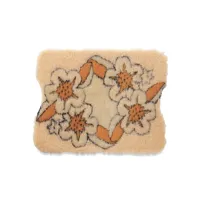 tapis de bain fleuri envers antidérapant