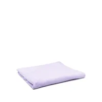 nanushka serviette de plage à carreaux - violet
