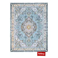 fatboy - couverture de pique-nique tapis d'extérieur en tissu, mousse couleur bleu 20 x cm made in design