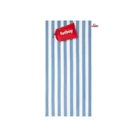 fatboy - serviette de plage beach baggy en tissu, microfibre couleur bleu 50 x 30 3 cm made in design