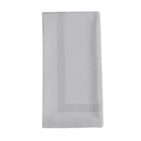 serviette de table coton gris 45x45 cm