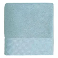 drap de bain zéro twist 560 g/m²  bleu arctic 70x140 cm
