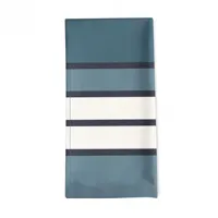 serviette de table coton bleu 50x50 cm