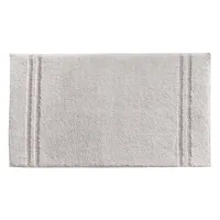 tapis de bain 70x120 gris brume en coton