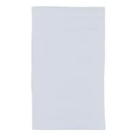 tapis de bain uni en coton blanc 50x80 cm