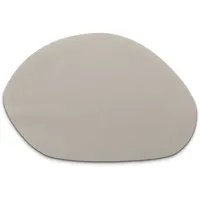 kela - set de table stone gris clair 45x30 cm (lot de 2) - gris