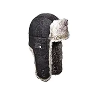 woolrich wool plaid arctic trapper hat