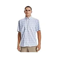 under armour men's tide chaser 2.0 plaid fish short-sleeve t-shirt , white (103)/pure , large