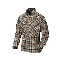 helikon-tex homme mbdu flannel chemise timber olive plaid taille xxl