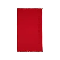 emporio armani swimwear swimwear towel serviette de plage, ruby red, taille unique unisexe-adulte