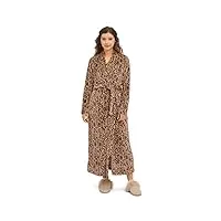 ugg marlow robe, léopard en chêne vivant, x-small femmes
