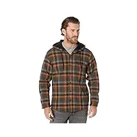 wolverine bucksaw chemise jac pour homme motif écossais taille m, torche plaid, medium