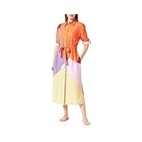 triumph robe thermique mywear maxi peignoir, multicolore, 48 femme