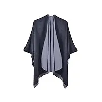 mgwye mode châle doux et confortable imitation cachemire split cape cape chambre climatisée sieste couverture (color : a, size : 130 * 150cm)