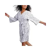 vera bradley peignoir en tricot confortable pour femme (gamme étendue de tailles), java lace, xxl/3xl