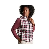 vera bradley doudoune zippée avec poches pour femme (gamme de tailles étendue), plaid pour cheminée, medium