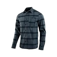 mtb shirt grind flannel plaid breathable and ideal for trail riding