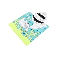 cabilock 4 pièces cape de serviette de bain pour enfants serviette enveloppante de piscine serviette à capuchon de dessin animé poncho enfant envelopper tout- polyester fille