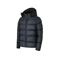 veste homme hiver travail veste de randonnée veste en cuir hommes veste Élégant plaid hooded shirt veste, grey-4, xxl