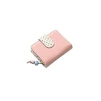 ccafret porte monnaie femme femmes portefeuilles courtes puce cuir féminin plaid pares porte-cartes portefeuille mode femme petite fermeture à glissière portefeuille avec porte-monnaie