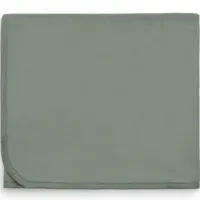 couverture en coton ash green (100 x 150 cm)