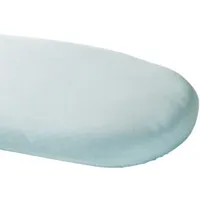 drap housse en coton bio bleu céladon (72 x 33 cm)