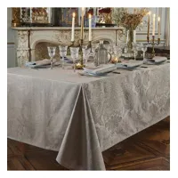 nappe pur coton blanc mille isaphire