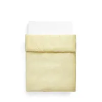 draps housse outline - soft yellow - 155 x 220 cm