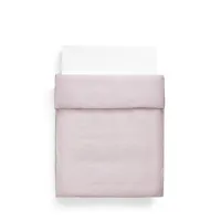 draps housse outline - 135 x 200 cm - rose clair
