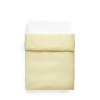 draps housse outline - soft yellow - 200 x 200 cm