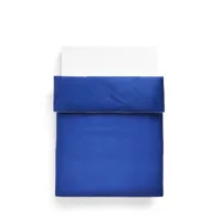 draps housse outline - bleu vif - 140 x 220 cm